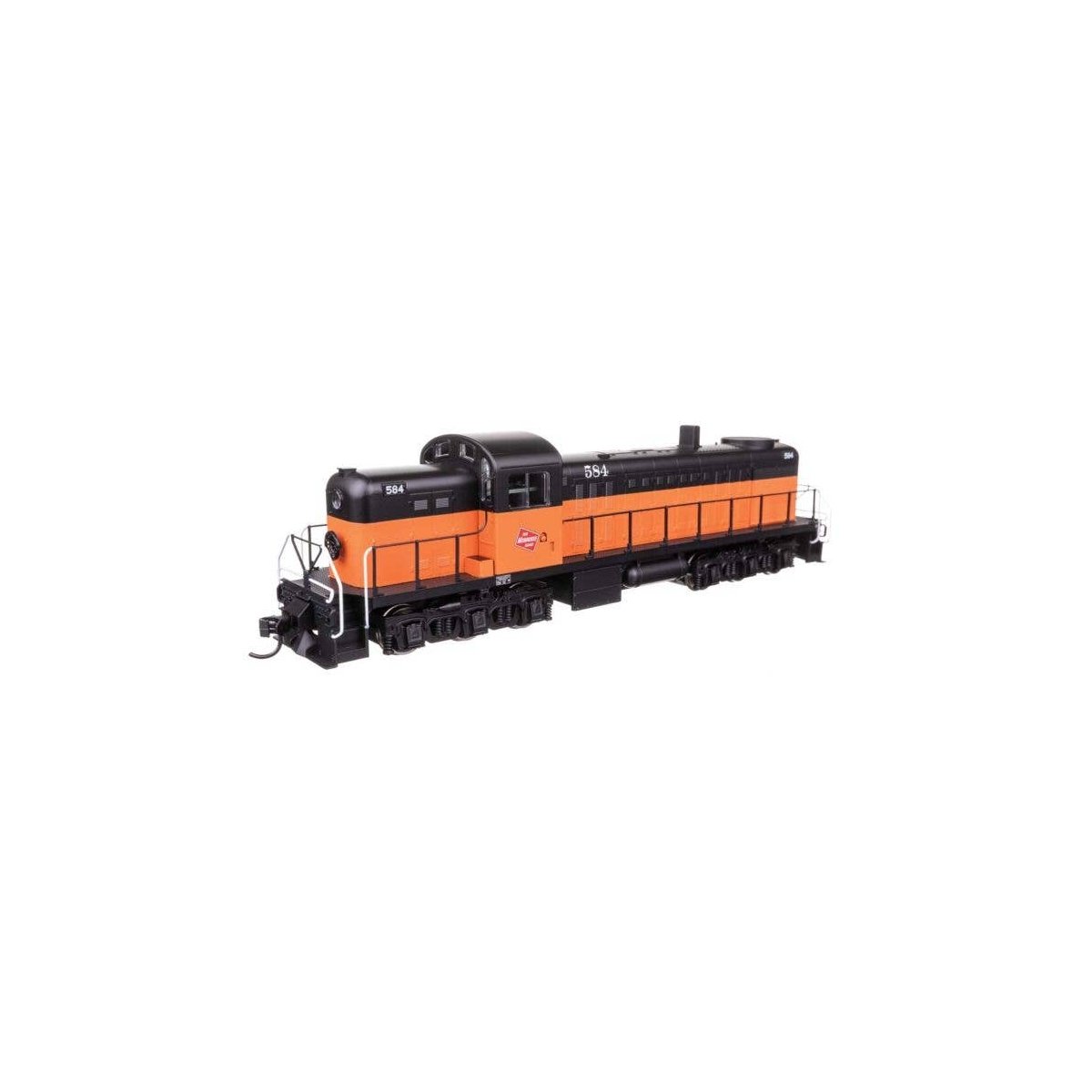 Alco RSC-2 - ESU(R) Sound and DCC -- Milwaukee Road 584, HO, WalthersMainline 20714