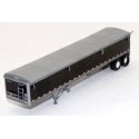 Wilson 43′ Pacesetter Grain Trailer - Kit -- Black, Silver Tarp, HO, Lonestar Models 6031