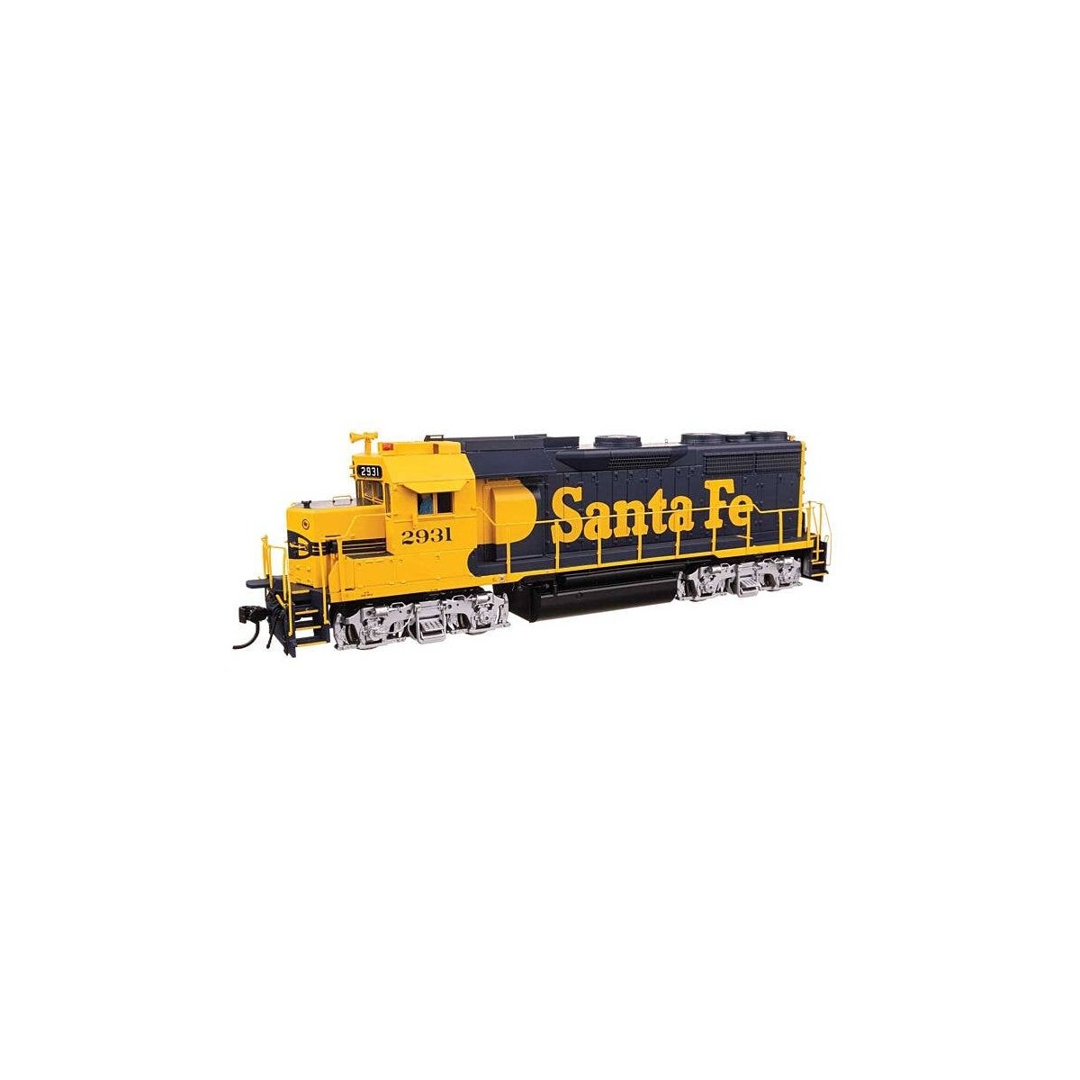 EMD GP35 Phase II - Standard DC -- Santa Fe 2931, HO, WalthersProto 50302