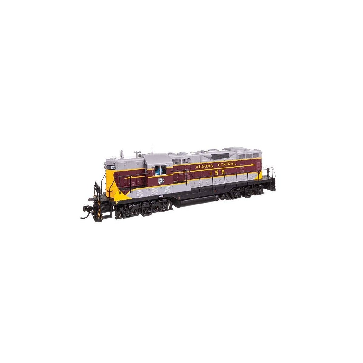 EMD GP7 - LokSound 5 Sound and DCC -- Algoma Central 155, HO, WalthersProto 42413