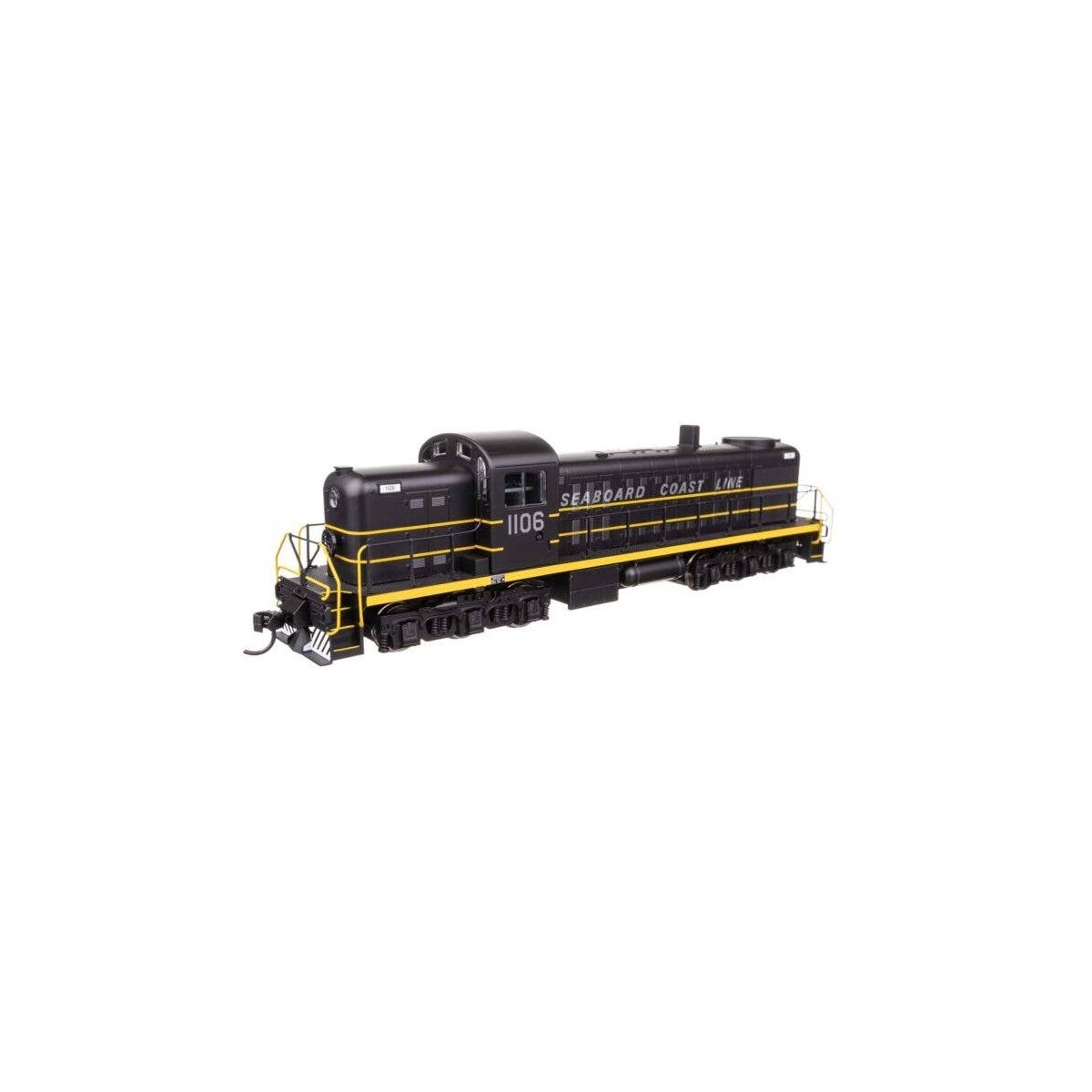 Alco RSC-2 - ESU(R) Sound and DCC -- Seaboard Coast Line 1106, HO, WalthersMainline 20721