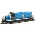 EMD GP9M - Standard DC -- Boston & Maine 1754 (blue, black, white), HO, WalthersTrainline 451