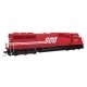EMD SD60 Spartan Cab - Standard DC -- Soo Line 6044, HO, WalthersMainline 9772