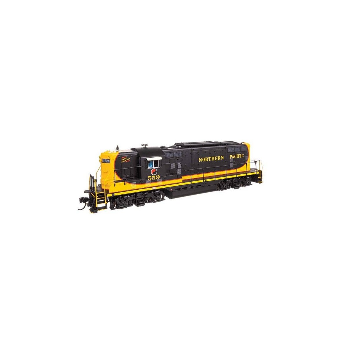 EMD GP7 - LokSound 5 Sound and DCC -- Northern Pacific 559, HO, WalthersProto 42423