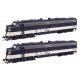 EMD E8 A-A - Standard DC -- Chesapeake & Ohio 4020 & 4025, HO, WalthersProto 49910