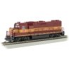 EMD GP38-2 - Standard DC -- Wisconsin Central 2001 (maroon, yellow), HO, Bachmann Industries 61712