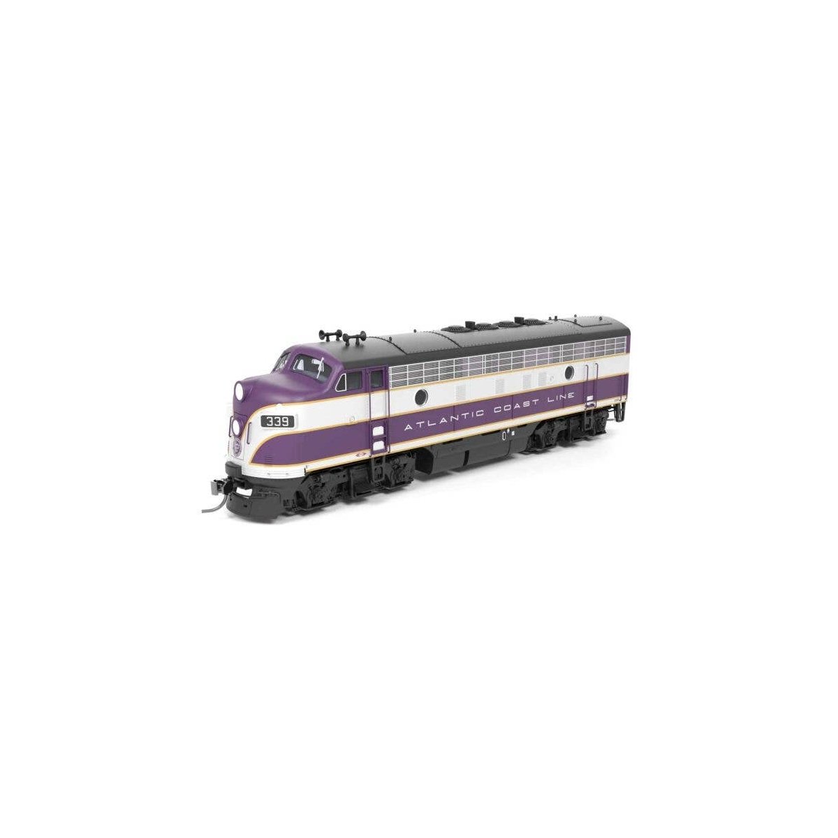 EMD F3 A-Unpowered B Set - Sound and DCC - Paragon4(TM) -- Atlantic Coast Line 339, 339B, HO, Broadway Limited Imports 9650