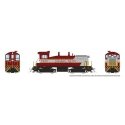 EMD SW9 - ESU LokSound and DCC -- Canadian Pacific 7400 (maroon, gray, yellow, Block Lettering, HO, Rapido Trains Inc 27574