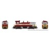 EMD SW9 - ESU LokSound and DCC -- Canadian Pacific 7402 (maroon, gray, yellow, Block Lettering, HO, Rapido Trains Inc 27575