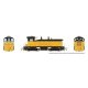 EMD SW9 - ESU LokSound and DCC -- Painted, Unlettered (yellow, black), HO, Rapido Trains Inc 27599