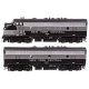 EMD F7 A-B Set - Standard DC -- New York Central 1665/2434, HO, WalthersMainline 11410