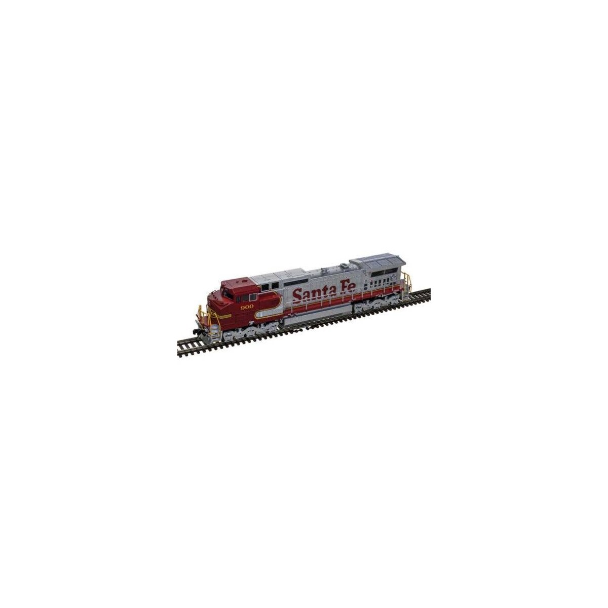 GE Dash 8-40CW - Sound and DCC - Master(R) Gold -- Santa Fe 923 (Warbonnet, red, silv, N, Atlas Model Railroad Co. 40005861