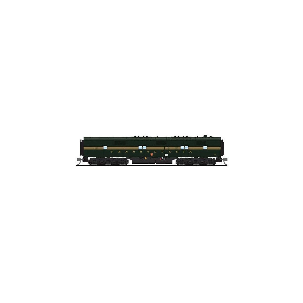 EMD E7B - Sound & DCC - Paragon4(TM) -- Pennsylvania Railroad 5846B (5-Stripe, Brunswick , N, Broadway Limited Imports 8774