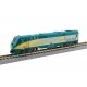GE P42 Genesis - DCC -- VIA Rail Canada 917 (gray, teal, yellow), N, Kato USA Inc 1766043DCC