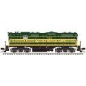EMD GP7 - Standard DC - Classic(R) Silver -- Maine Central 566 (green, gold), HO, Atlas Model Railroad Co. 10003933