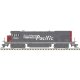 GE B30-7 Low Nose - Standard DC - Master(R) Silver -- Southern Pacific 7863 (gray, r, HO, Atlas Model Railroad Co. 10004708