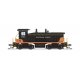 EMD SW7 - Standard DC - Stealth -- Cotton Belt SSW 1057 (black, orange), N, Broadway Limited Imports 9389