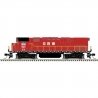 Alco C424 - Standard DC - Master(R) Silver -- Green Bay & Western 314 (red, white, bl, N, Atlas Model Railroad Co. 40006107