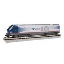 Siemens SC-44 Charger - Sound and DCC -- Amtrak 4632 (Midwest silver, blue, red), N, Bachmann Industries 67952
