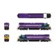 GE ES44AC GEVO - Sound and DCC - Paragon4(TM) -- CSX 1871 (Atlantic Coast Line Heritage,, HO, Broadway Limited Imports 9860