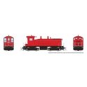 EMD SW9 - ESU LokSound and DCC -- Painted, Unlettered (red, black), HO, Rapido Trains Inc 27598