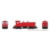 EMD SW9 - ESU LokSound and DCC -- Painted, Unlettered (red, black), HO, Rapido Trains Inc 27598