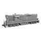 EMD GP9 Phase II - LokSound 5 Sound and DCC -- Undecorated, HO, WalthersProto 42726