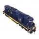 EMD GP9 Phase II - LokSound 5 Sound and DCC -- Chesapeake & Ohio 6029, HO, WalthersProto 42727