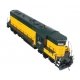 EMD GP9 Phase II - LokSound 5 Sound and DCC -- Chicago & North Western(TM) 4552, HO, WalthersProto 42729