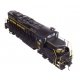 EMD GP9 Phase II - LokSound 5 Sound and DCC -- Western Maryland 39 (black, Speed Lettering), HO, WalthersProto 42735