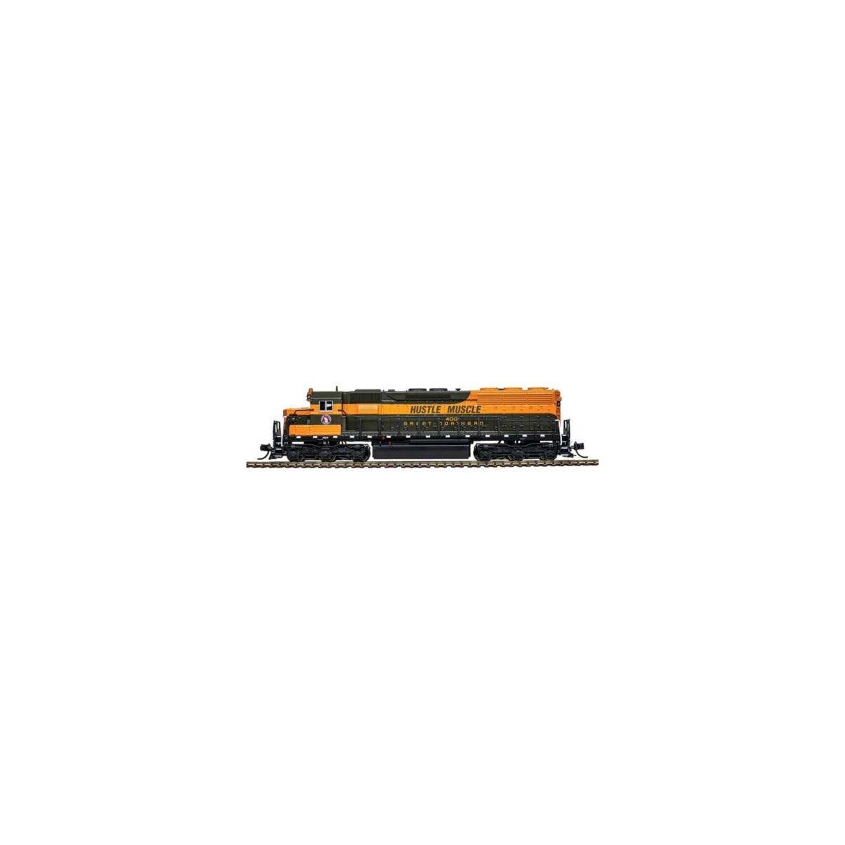 EMD SD45 Low Nose - Sound and DCC - Master(R) Gold -- Great Northern 400 Hustle Muscl, N, Atlas Model Railroad Co. 40006014