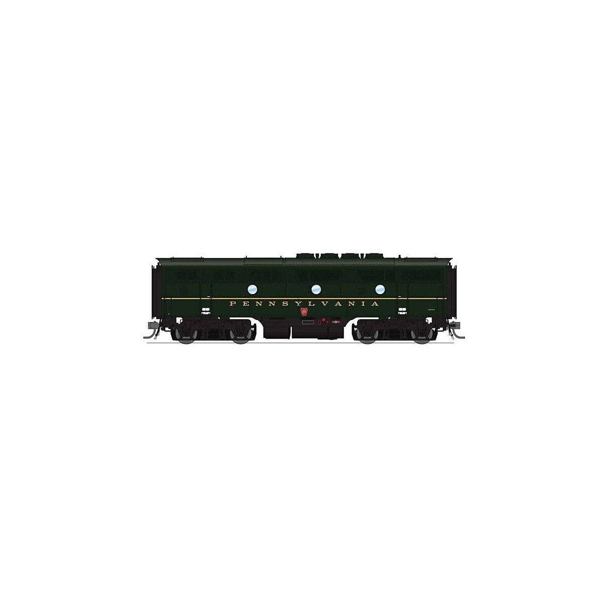 EMD F3B - Sound and DCC - Paragon4(TM) -- Pannsylvania Railroad 9513B (Single Stripe, Br, HO, Broadway Limited Imports 9675