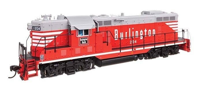 EMD GP7 - LokSound 5 Sound and DCC -- Chicago, Burlington & Quincy 204, HO, WalthersProto 42419