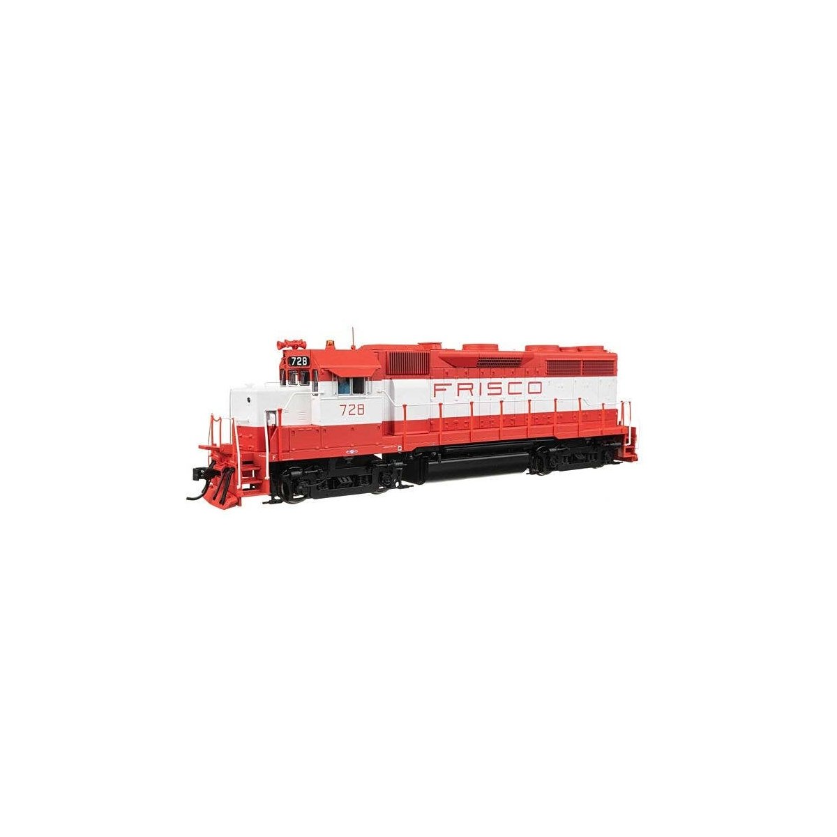 EMD GP35 Phase II - LokSound 5 Sound & DCC -- St. Louis - San Francisco `Frisco` 728, HO, WalthersProto 43310