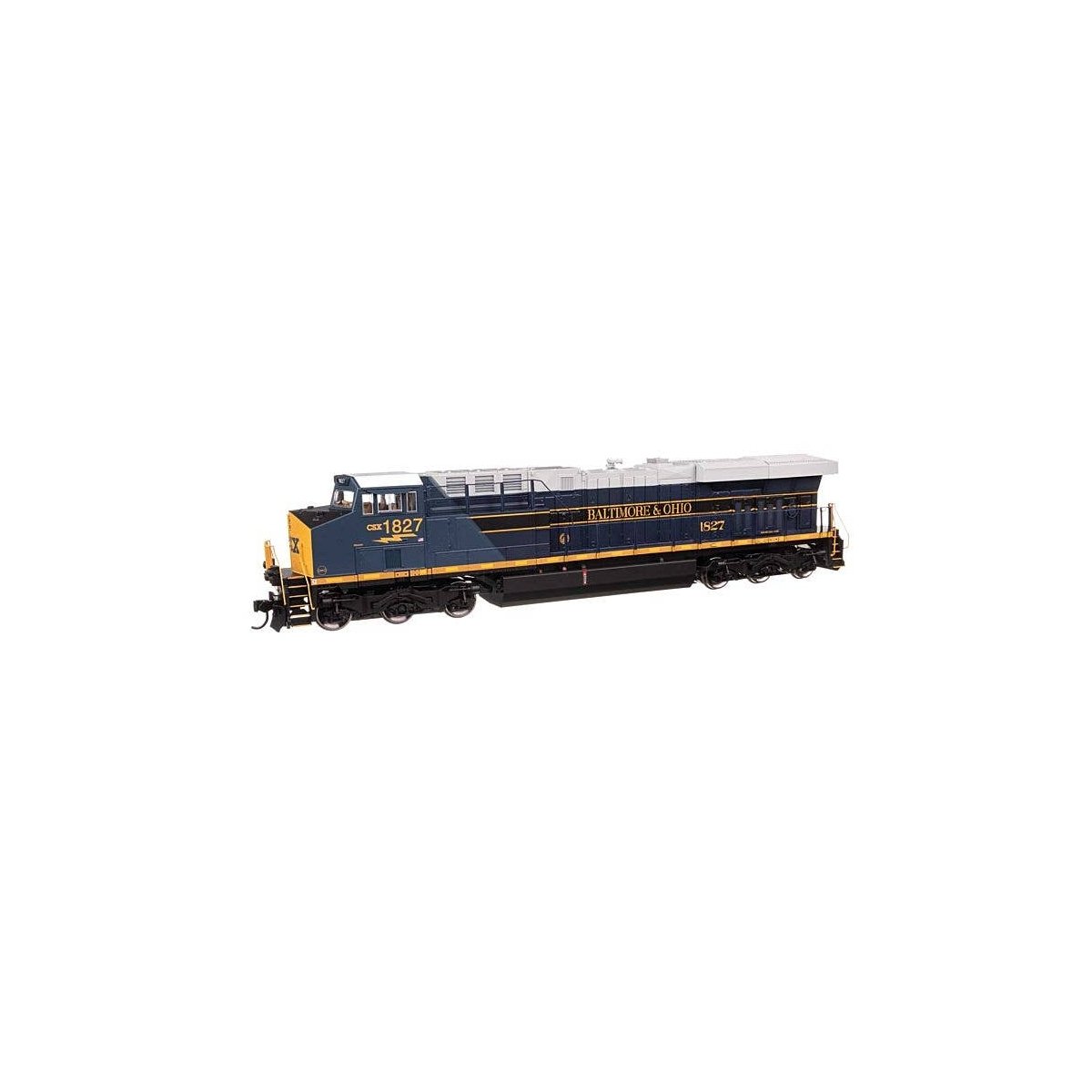 GE ES44AC Evolution Series GEVO - ESU Sound & DCC -- CSX 1827 (Baltimore & Ohio Heritage), HO, WalthersMainline 20225
