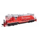 EMD GP7 - Standard DC -- Chicago, Burlington & Quincy 234, HO, WalthersProto 49420