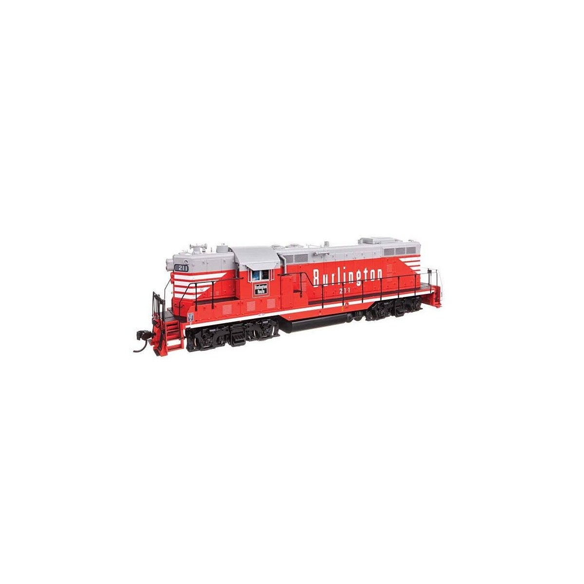 EMD GP7 - Standard DC -- Chicago, Burlington & Quincy 211, HO, WalthersProto 49419