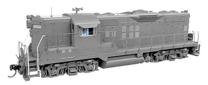EMD GP9 Phase II - Standard DC -- Undecorated, HO, WalthersProto 49726