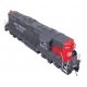 EMD GP9 Phase II - Standard DC -- Southern Pacific(TM) 3378, HO, WalthersProto 49734