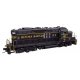 EMD GP9 Phase II - Standard DC -- Western Maryland 42 - Black - Speed Lettering, HO, WalthersProto 49735