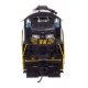 EMD GP9 Phase II - Standard DC -- Western Maryland 42 - Black - Speed Lettering, HO, WalthersProto 49735