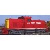 Alco C415 - Standard DC -- Rock Island 421 (red, yellow), HO, Bowser Manufacturing Co. 60551