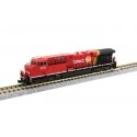 GE ES44AC GEVO - DCC -- Canadian Pacific Kansas City CPKC KCS 4805 (red, black, yellow), N, Kato USA Inc 1768956DCC