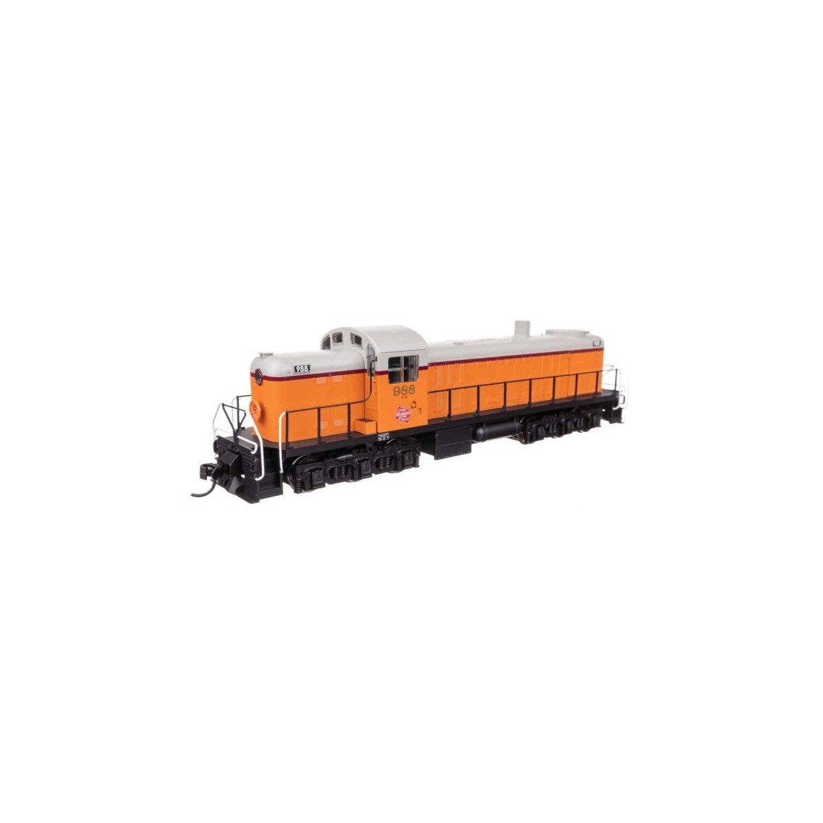 Alco RSC-2 - Standard DC -- Milwaukee Road 988, HO, WalthersMainline 10716