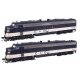 EMD E8 A-A - Standard DC -- Chesapeake & Ohio 4014 & 4026, HO, WalthersProto 49911