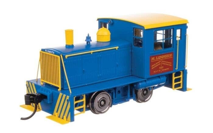 Plymouth ML-8 Industrial Switcher - Standard DC -- M. Lummus RR Construction Co., HO, WalthersMainline 10015