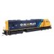 EMD SD75I - Standard DC -- Ontario Northland 2104, HO, WalthersMainline 11014