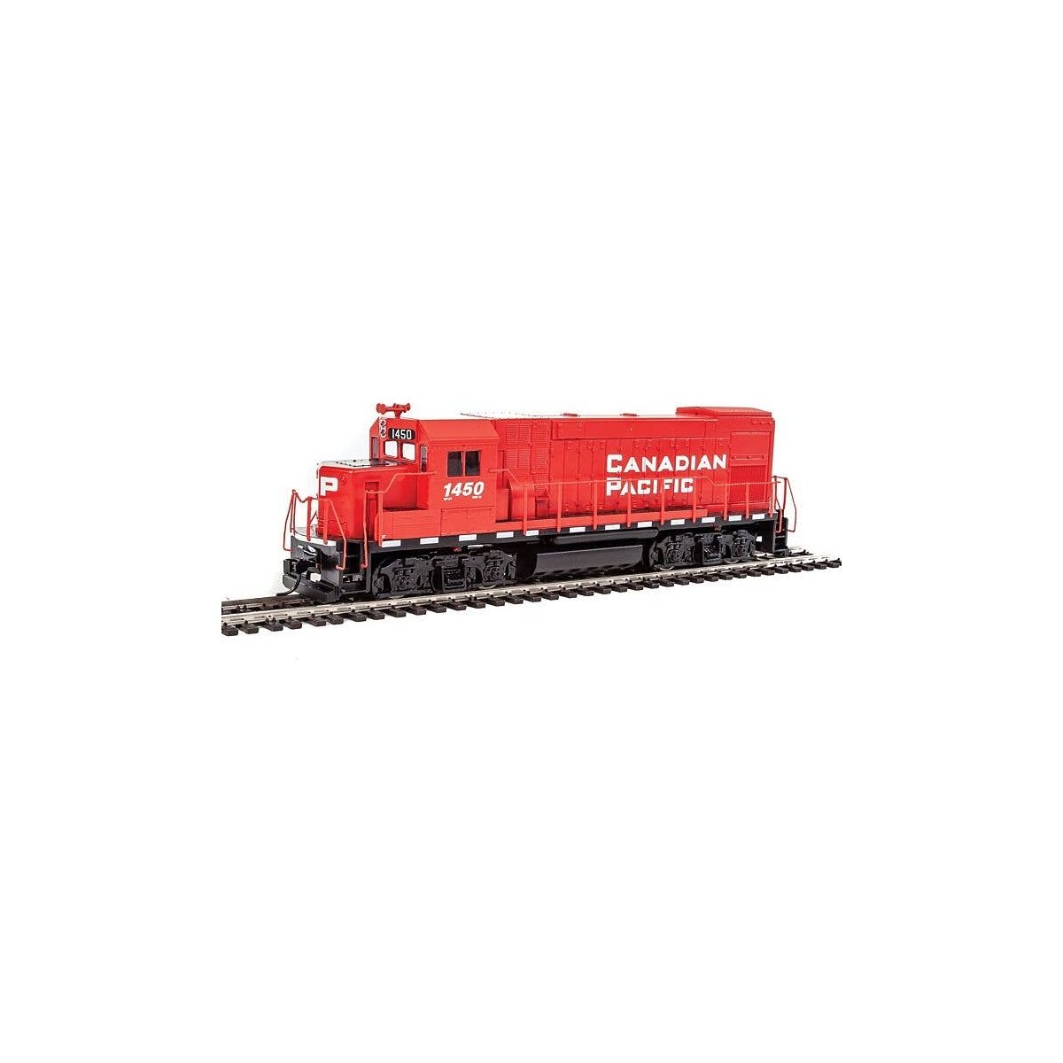 EMD GP15-1 - Standard DC -- Canadian Pacific (red, white), HO, WalthersTrainline 2501