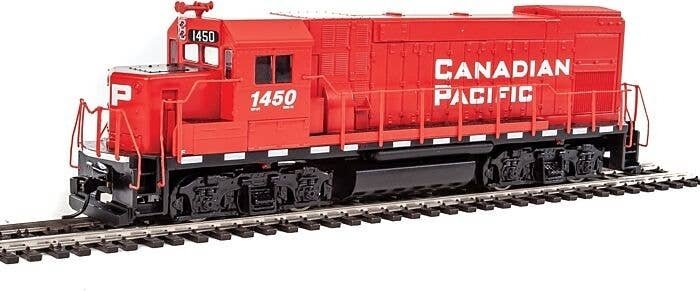 EMD GP15-1 - Standard DC -- Canadian Pacific (red, white), HO, WalthersTrainline 2501