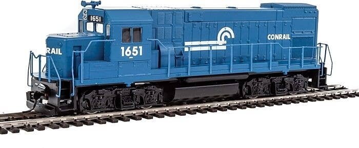 EMD GP15-1 - Standard DC -- Conrail (blue, white), HO, WalthersTrainline 2502